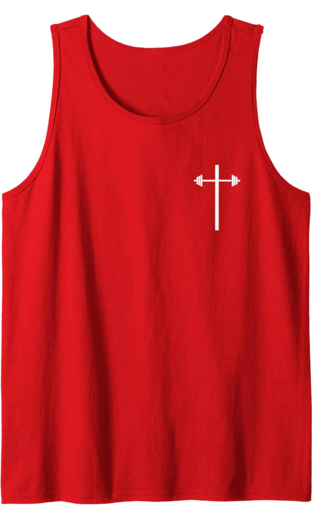 Barbell Cross Tank