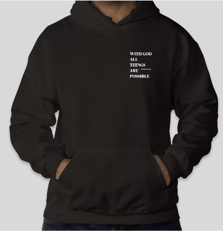Matthew 19:26 Hoodie