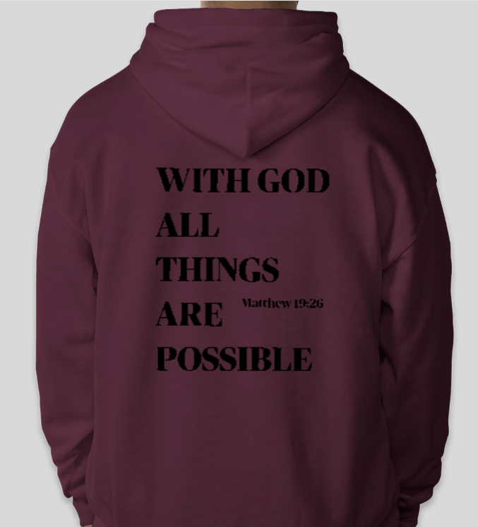 Matthew 19:26 Hoodie