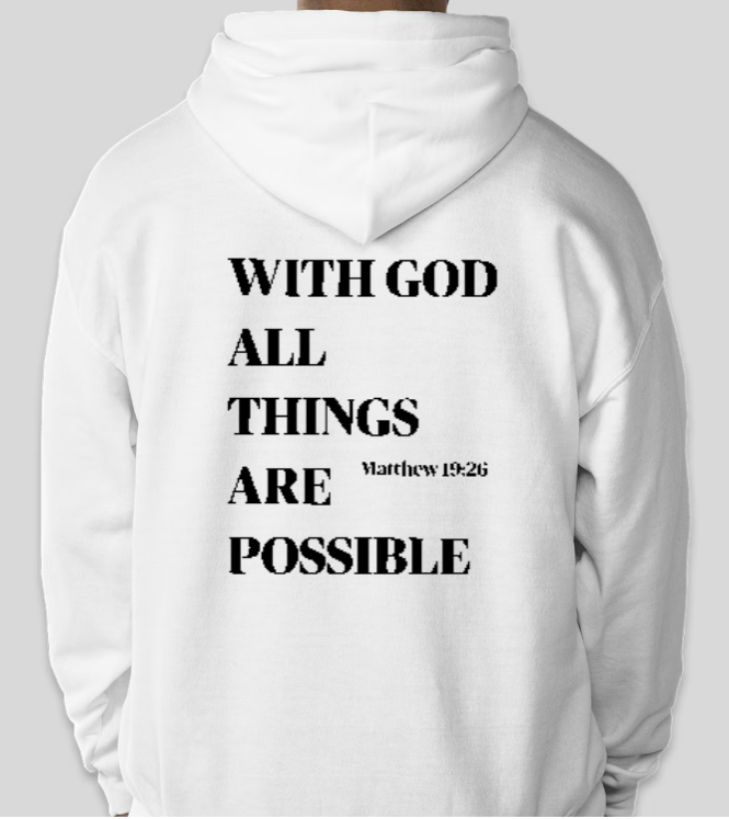 Matthew 19:26 Hoodie