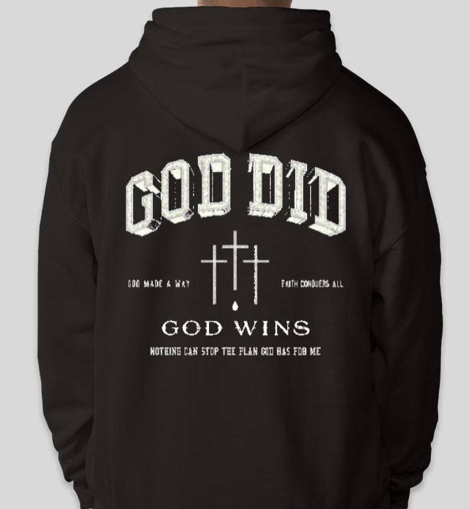 God Wins Hoodie