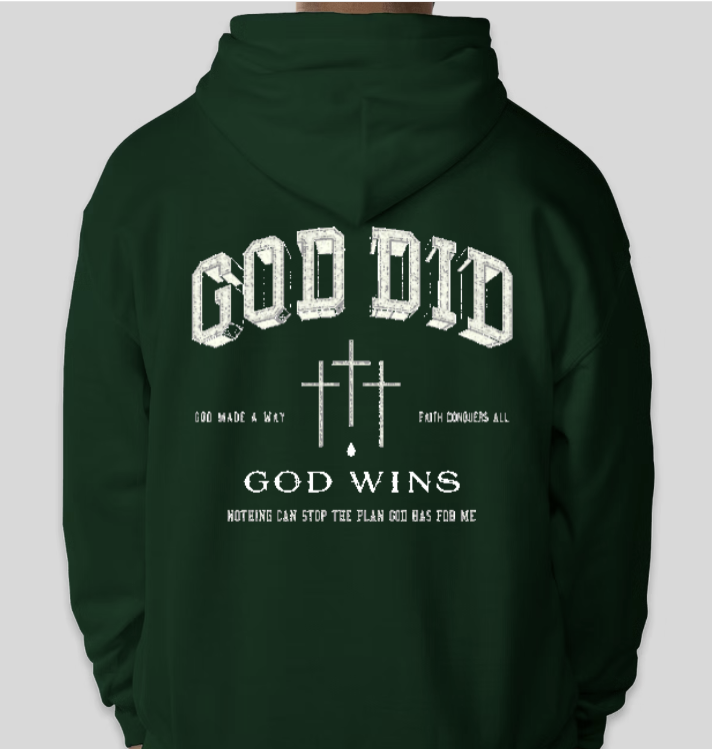 God Wins Hoodie