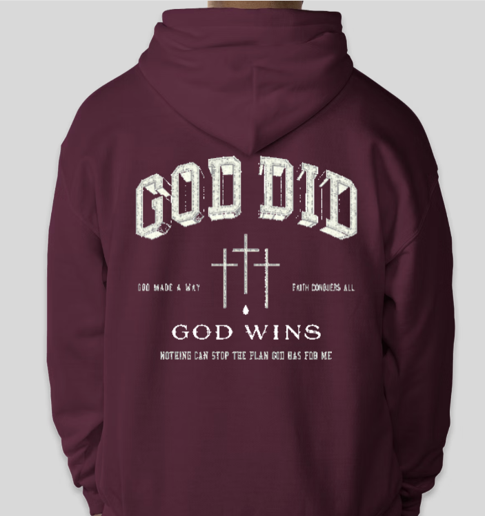 God Wins Hoodie