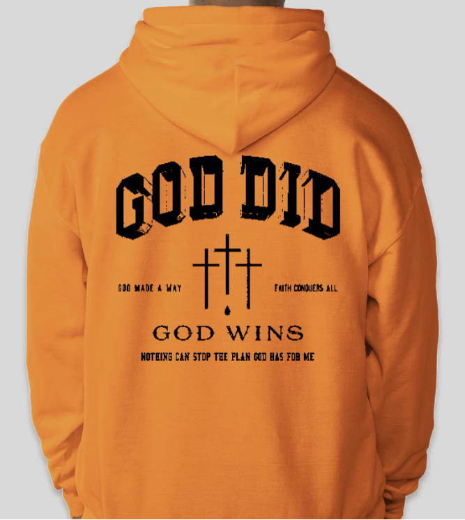God Wins Hoodie